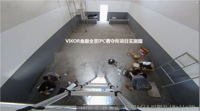 山西永济监狱高清全景监控项目-华安泰全景实测图