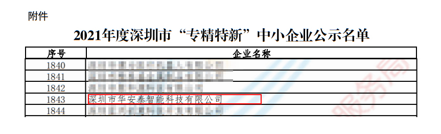 2021专精特新名单